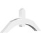 Ekena Millwork Archdale Architectural Grade PVC Gable Bracket, 60"W x 25"H x 4"D x 6"F, 10/12 Pitch GBP060X25X0406ARC00 - alternate 1
